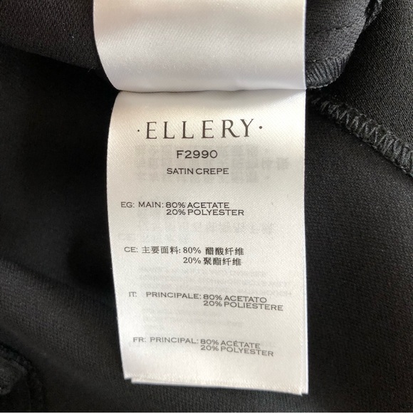 ELLERY Off-the-shoulder Black Top 2 - Picture 9 of 9